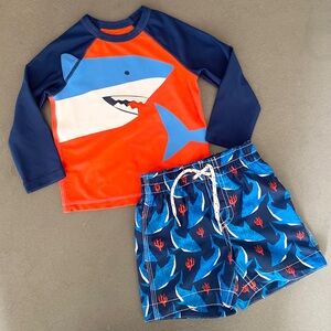 Baby GAP Shark Swimwear Set